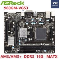 Used ASRock 960GM-VGS3 FX LGA AM3/ AM3 + DDR3 16GB