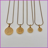 ¤ ♕ ☪ Blessed Saint Padre Pio Miracle Healing Necklace (Original PVD 18k Italy Gold Vacuum Plated)