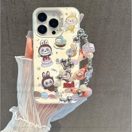 LAYAR [case+bracelet]LaBuBu phone case for full screen REALME 9pro+ 8pro 20a 10 8i c51 7 10a c55 6i 