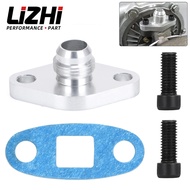 LIZHI - Turbo Oil Return/Drain Flange Adapter AN10 for TOYOTA LEXUS 1JZ 2JZ GTE Car Accessories LZ-O