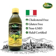 LaDiva Extra Virgin Olive Oil, 500Ml (Halal)