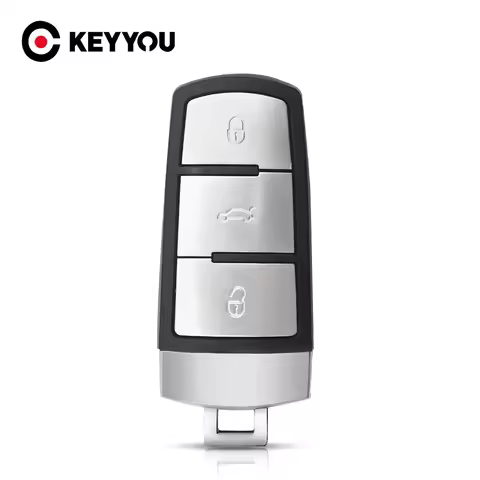 KEYYOU Smart Remote Key Case For VW VOLKSWAGEN B6 B7 B7L CC R36 Maogotan B5 Passat 3C 3 Buttons