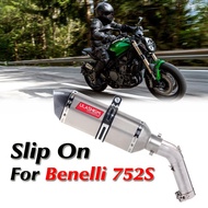 752S Slip On For Benelli Motorcycle Exhaust Muffler 752 752S Escapes Silencer