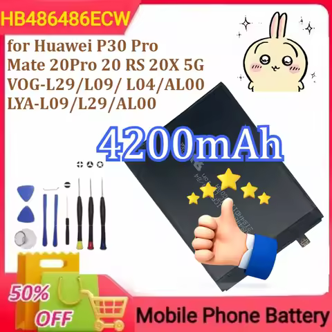 HB486486ECW for Huawei P30 Pro Mate 20Pro 20 RS 20X 5G VOG-L29/L09/ L04/AL00 LYA-L09/L29/AL00 Mobile