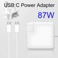 87W USB C Laptop Charger For Macbook Pro A1707 A1990 A2289 A2251 13/14/15/16inch TypeC Power Adapter