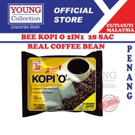 BEE UNCANG KOPI O 2 IN 1  25S x 26GM HALAL COFFEE