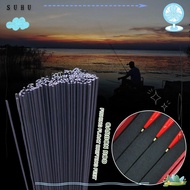 SUHUHD 10pcs Fishing Float Drifting Feet, Drift Tail 60cm Floats Buoy Material, Hot Carbon Eye-Catch