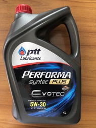 น้ำมันเครื่องเบนซินกึ่งสังเคราะห์ ปตท. เพอร์ฟอร์มา ซินเทค พลัส 5W-30 PTT Performa Syntec PLUS EVOTEC