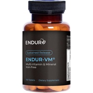 ENDUR-VM - Without Iron – Sustained-Release Daily Multi-Vitamin - Vitamin A, Vitamin C, Vitamin D, V