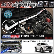Type One Point 4 Front Strut Bar Safety Bar For Isuzu D'Max 2011-2013 : FS4-9187
