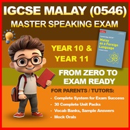 IGCSE Malay as Foreign Language (0546) Master Speaking Exam | Year 10 & 11 | Email Delivery