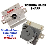 Semi Auto Washing Machine Toshiba Haier Sharp Wash timer 4 Pin