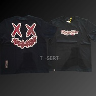 RIC Ricky Is Clown Sequence Red Mark Black Tee Ricky Is Clown Authentic T-Shirt/