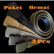 Buy 1 Get 5 Pcs Tactical Buckle Belt exray airport metal detector 5 colors random motif