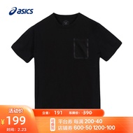 ASICS/亚瑟士 男式运动短袖T恤 2031B475-101 黑色 M