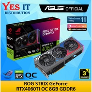 ASUS ROG STRIX GEFORCE RTX 4060TI GAMING OC EDITION  8GB / 16GB GDDR6 (ROG-STRIX-RTX4060TI-O8G-GAMING)