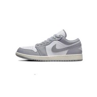 Ready stock Jordan 1 AJ1 stealt and white low retro basketball shoes men and women shoes sneakers
