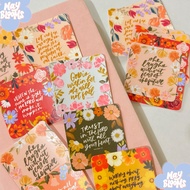 Bible Verse Stickers, Bible Verse Floral Stickers, Faith Sitckers Waterproof