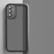 For OPPO A52 Case Oppo A72 Phone Case oppo A92 Cover OPPO A52 A72 A92 4G Shookproof Plating Silicone