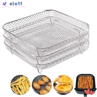 ELO Air Fryer Racks, 3Layer Stackable Dehydrator Rack, Durable Multifunctional Stainless Steel Baske