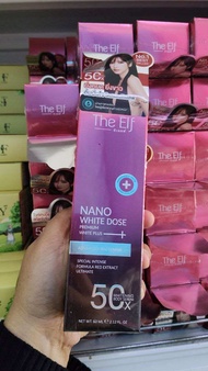 The Elf NANO WHITE DOSE Premium White Plus Special Red Extract Formula Hair Dye 50x 3.52 oz