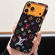 Light luxury gold-plated glitter rhinestone logo suitable for iPhone 13~17 ProMax scratch resistant 