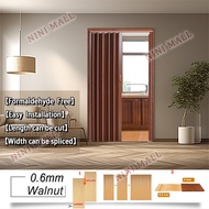 Accordion door Indoor folding door PVC household sliding door Track door Folding door PVC door Bathr