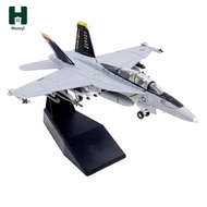 [Homyl] 1/100th FA-18F Aircraft Fighter Model Airplane Model Office Decor Collection Ornament