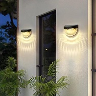 Eco-friendly atmosphere mood lighting, solar edge lighting, outdoor energy-saving fence lighting