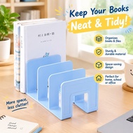 ooo Thickened Book Storage Desk Organizer Shelf for School Office Supplies uuu