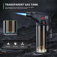 Turbo Torch Lighter Powerful Jet Flame Refillable Butane Gas Lighters Windproof