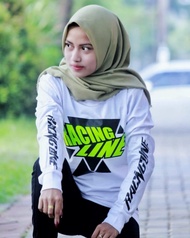 baju distro RACING HELL tangan panjang