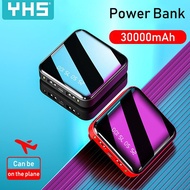 factory Mini Power Bank 30000mAh For iPhone Xs Xiaomi Mi Powerbank Pover Bank Charger Dual Usb Ports