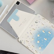 Cute Puppy iPad Air 4/5/6/7 Protective Case 8th Generation Rotating Acrylic 9th Generation Apple iPa