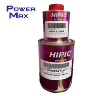 HIPIC 6006 4:1 2K HIGH SOLID PRIMER e1Liter with HARDENER e250ML (GREY)