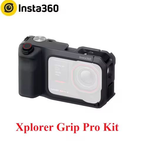 Insta360 Ace Pro 2 Xplorer Grip Pro Kit Built-in 2010mAh Battery Street Photography for Insta 360 Ac