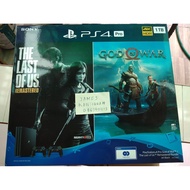 PS4​ ​PRO​1TB 2 จอย​ มือ 2​ Bundle God of war และ The Last of us