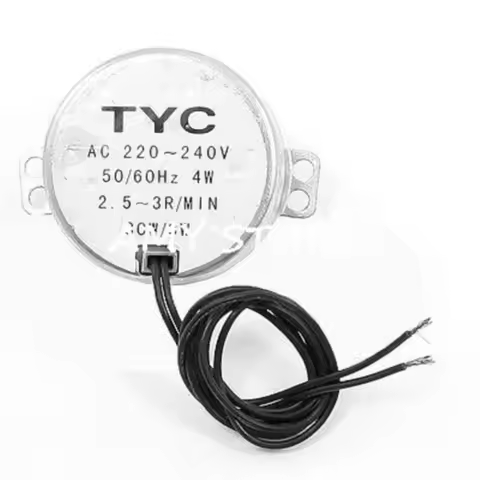 Permanent Magnet TYC-50(49) Model 0.8-1/2.5-3/5-6/8-10/10-12/15-18/20-24/30-36RPM Synchronous Motor 