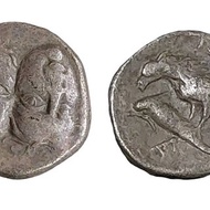 希臘古幣 古希臘錢幣 真古幣 古幣珠寶首飾訂製18k銀等皆可定制