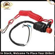 Boat Motor Emergency Kill Stop Switch for Yamaha /Tohatsu Outboard Stop Kill Switch Cut Off Switches