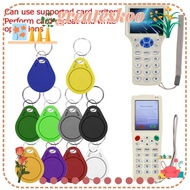 GREATESKOO 10pcs NFC Tag Changeable RFID Keyfobs Key Card