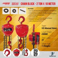 PROMO- CHAIN BLOCK 2 TON 10 METER - TAKEL 2 TON 10 METER - ITOBACHI NEW MODEL - MINAMIA SHOP