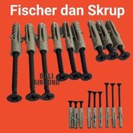 Fischer S Plug Fisher Set Concrete Anchor Screw Brick Anchor Light Brick Anchor