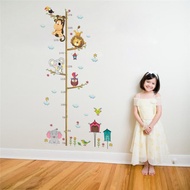 Pengukur Tinggi Badan Anak Stiker Dinding Wallpaper Meteran Tinggi