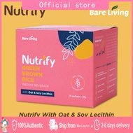 Bare Living Nutrify Green Brown Rice With Oat & Soy Lecithin 大豆卵磷脂糙米 (35g x 10 Sachets)