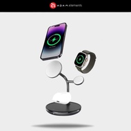 [ ADAM elements Malaysia ] OMNIA M3+ Magnetic 3in1 Wireless Charging Station