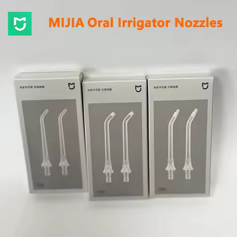Original MIJIA Replacement Water Flosser Nozzles for All Xiaomi Oral Irrigator F400,F300 and Other M