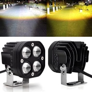 New Square Spotlight Motorcycle Driving Lights 40W 12V 3 Inch 5D Lens Led Work Light Bar For 4x4 Off