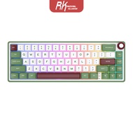 【100% Asli】RK Royal Kludge R65 Keyboard Mekanik Berkabel dengan Kenop Volume Keyboard Gaming Gasket 