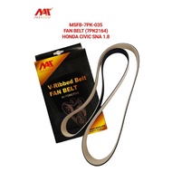 MEAUSU FAN BELT 7PK2164 HONDA CIVIC SNA 1.8 1.8CC TALI KIPAS HONDA 7PK2164 HONDA CIVIC SNA 1.8CC MAD